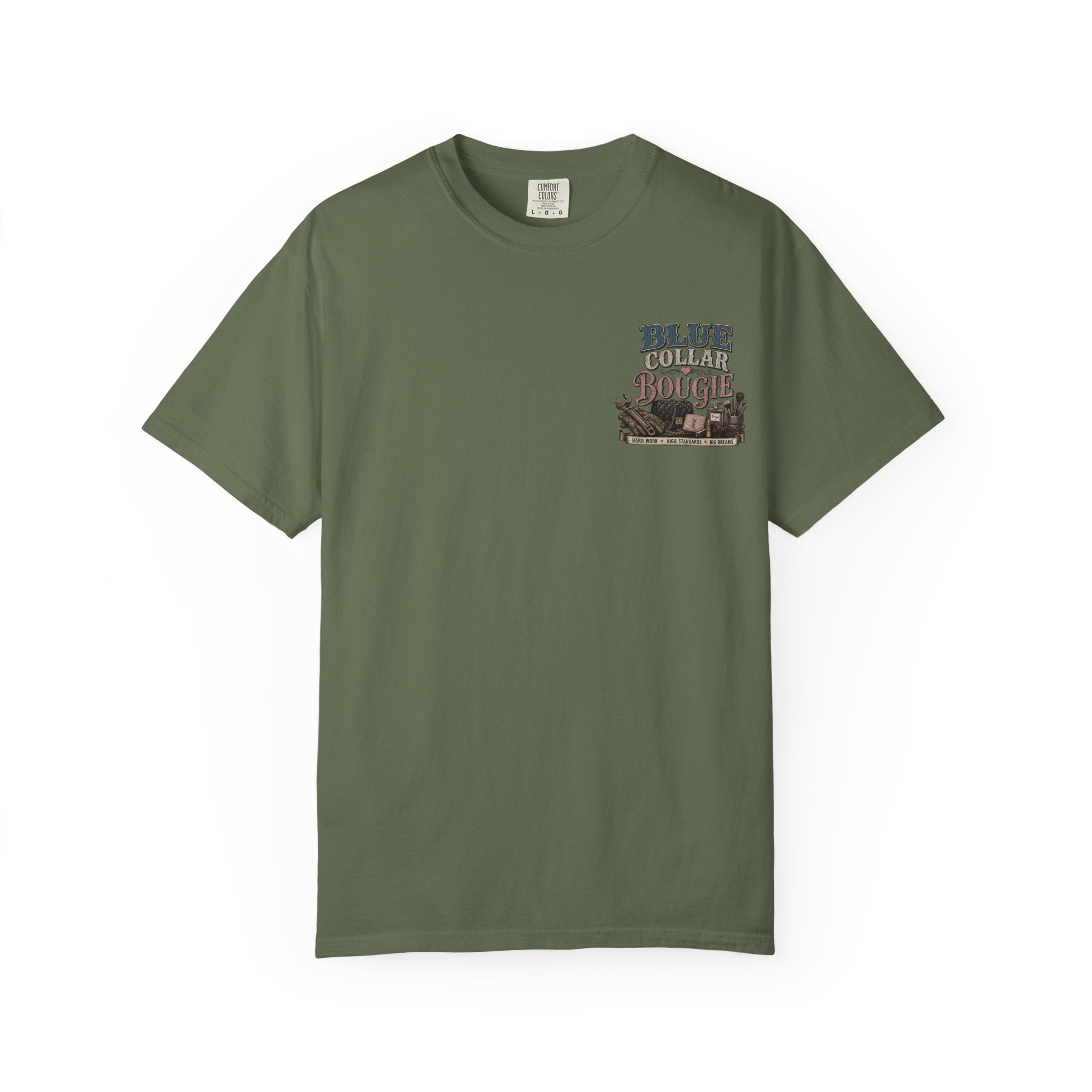 Blue Collar Bougie T-Shirt — Workwear Vintage Graphic Tee