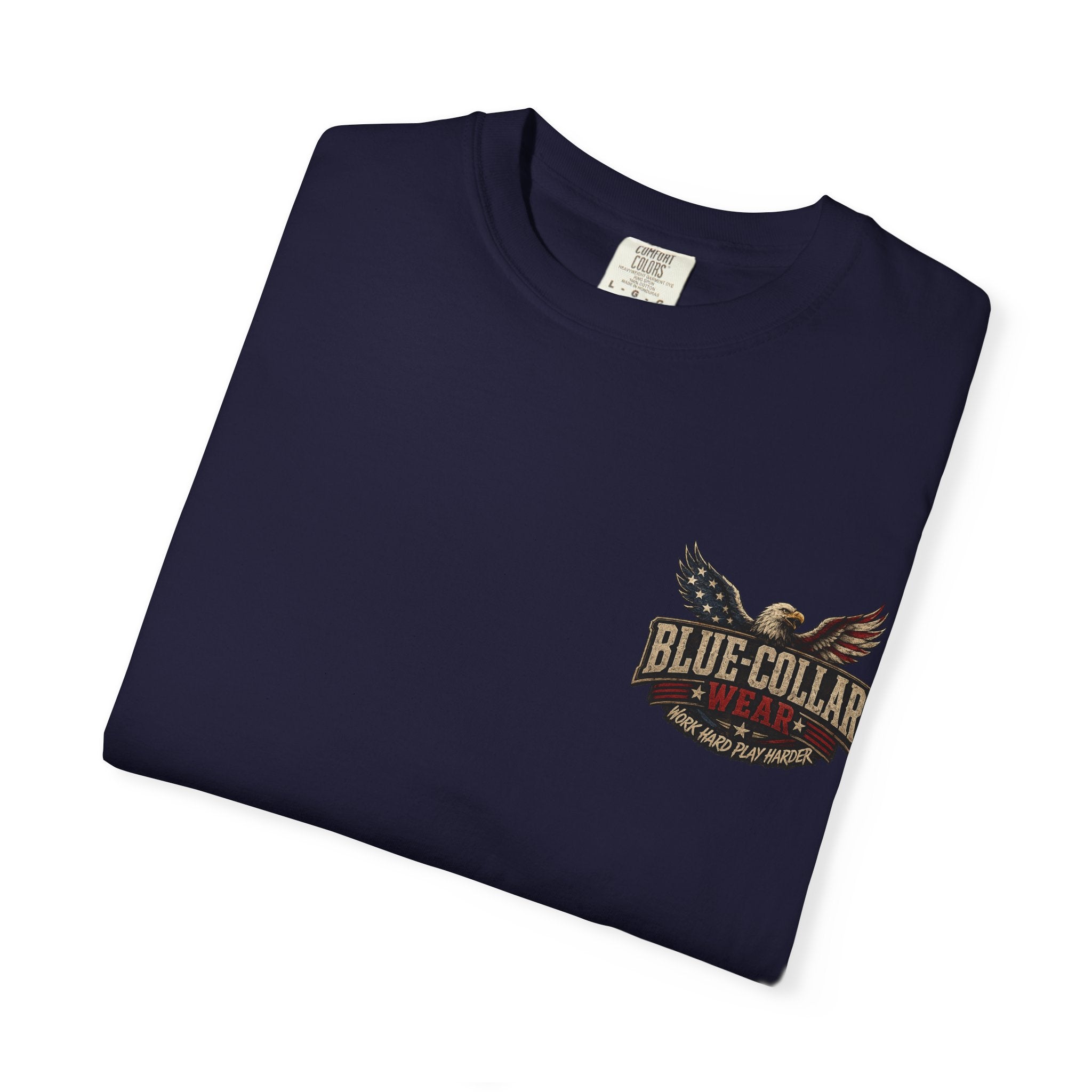 Patriotic 'America Land of the Free' T-Shirt — Eagle & Flag Graphic
