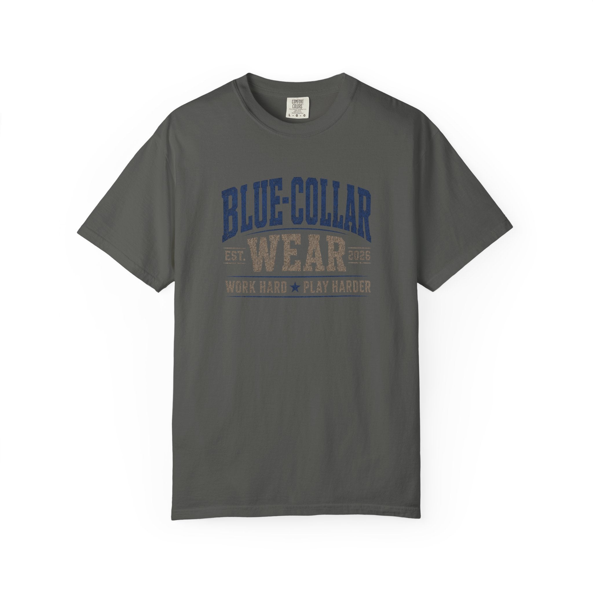 Blue-Collar Wear "Lord Just Get Us Through Hell Week" Work T-Shirt