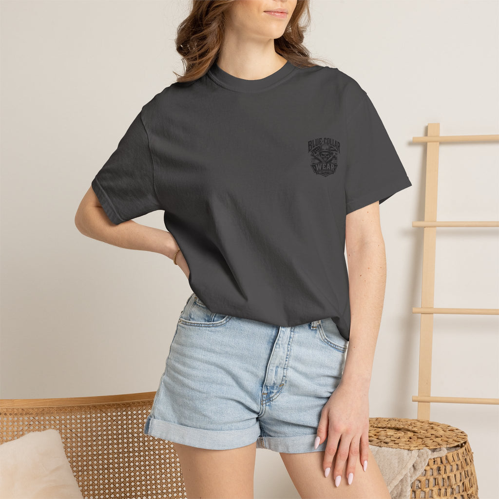 T-Shirt — "I Fix What Your Degree Broke" Vintage Mechanic Tee